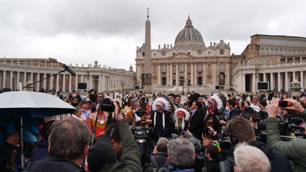 Indigenous Delegates - St. Peter's Square